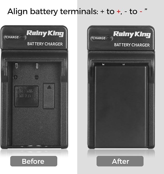 EN-EL9/EN-EL9a Battery Charger for Nikon D40, D5000 Cameras - Image 6