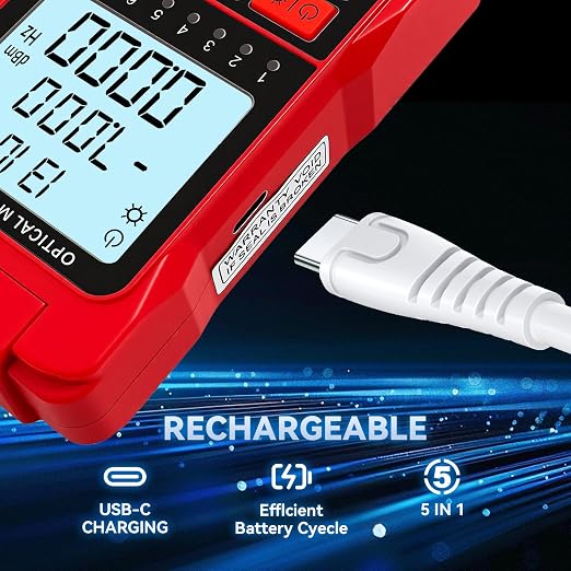 Portable 5-in-1 Fiber Optic Cable Tester - Image 7