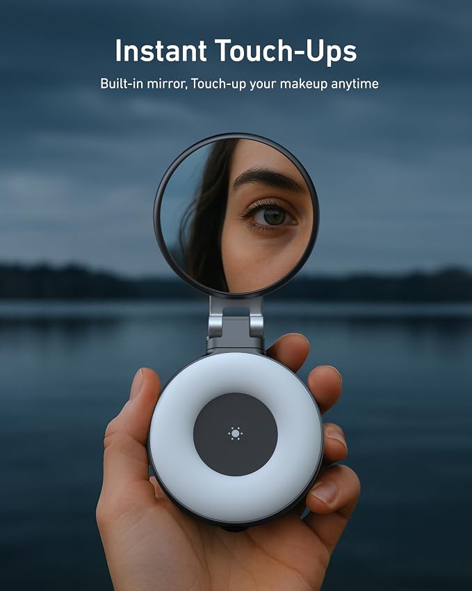 TELESIN C03 Magnetic Phone Beauty Selfie Light Compatible - Image 6