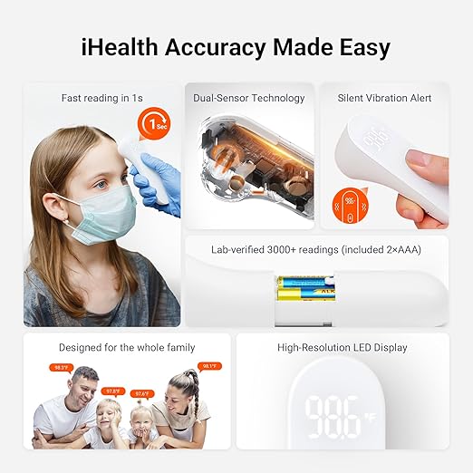 iHealth No-Touch Forehead Thermometer - Image 6