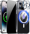 Magnetic for iPhone 14 Pro Max Case Clear by ZOZDOKG