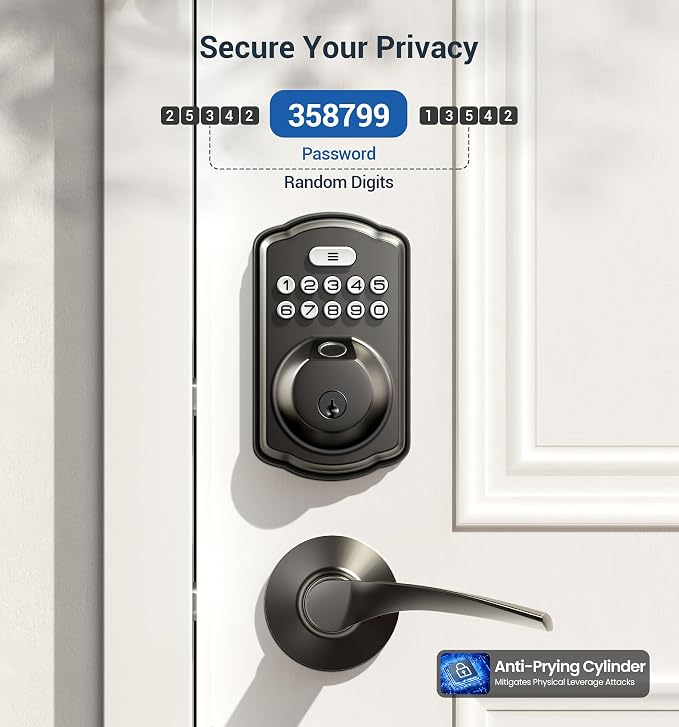 Veise Fingerprint Door Lock - Image 6