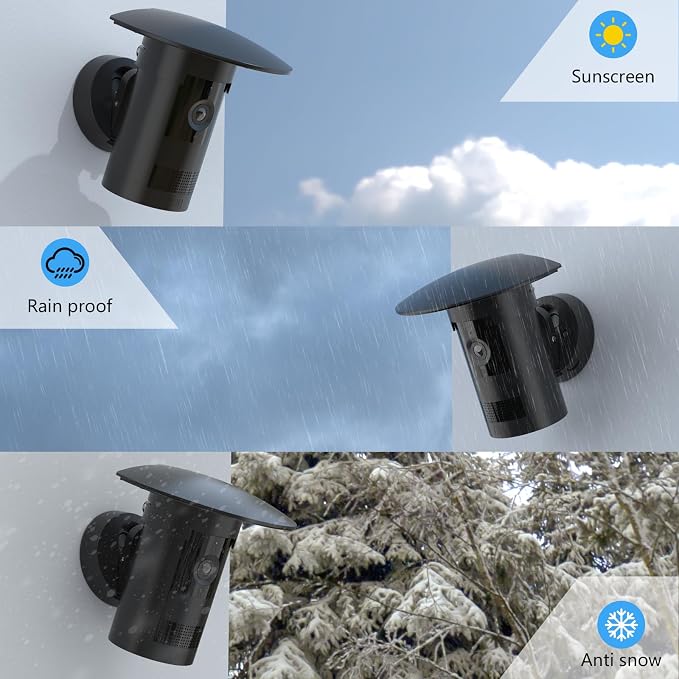 Outdoor Camera Sun Rain Shade Shield Cover Compatible - Image 6