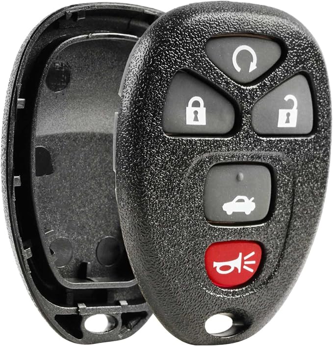 fits Part # 22733524 Shell Case & Pad Key Fob Keyless Entry Remote by USAREMOTE