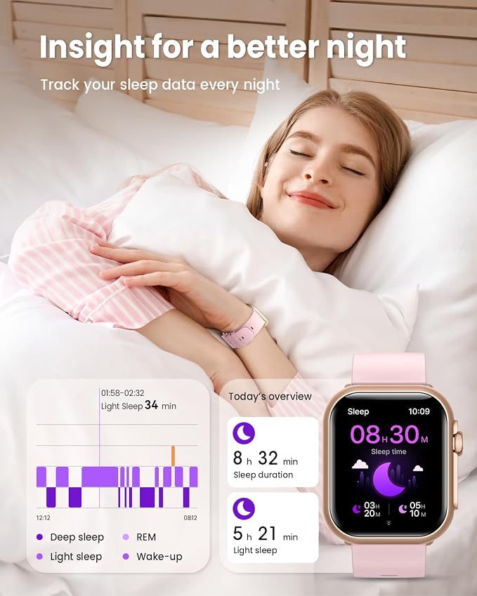 Smart Watch for Women for iPhone Android: 1.85"Smartwatch - Image 6