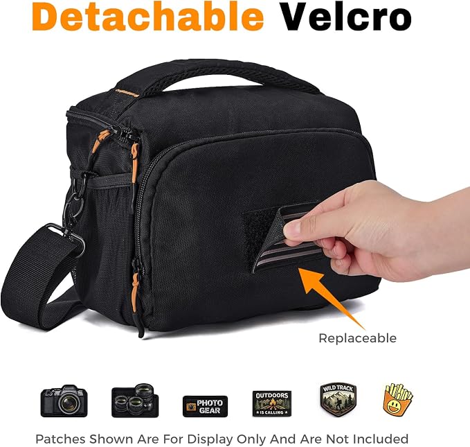 ALLCAMP Camera Sling Bag for DSLR & Mirrorless | Customizable Patch Area - Image 4