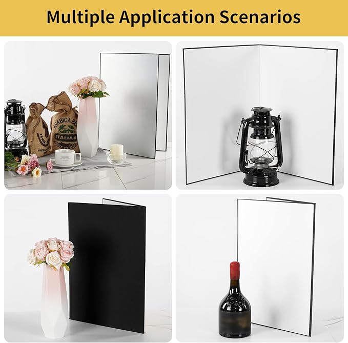 Meking 3 in 1 Photography Reflector Cardboard, Product and Food Photo Shooting - Image 5