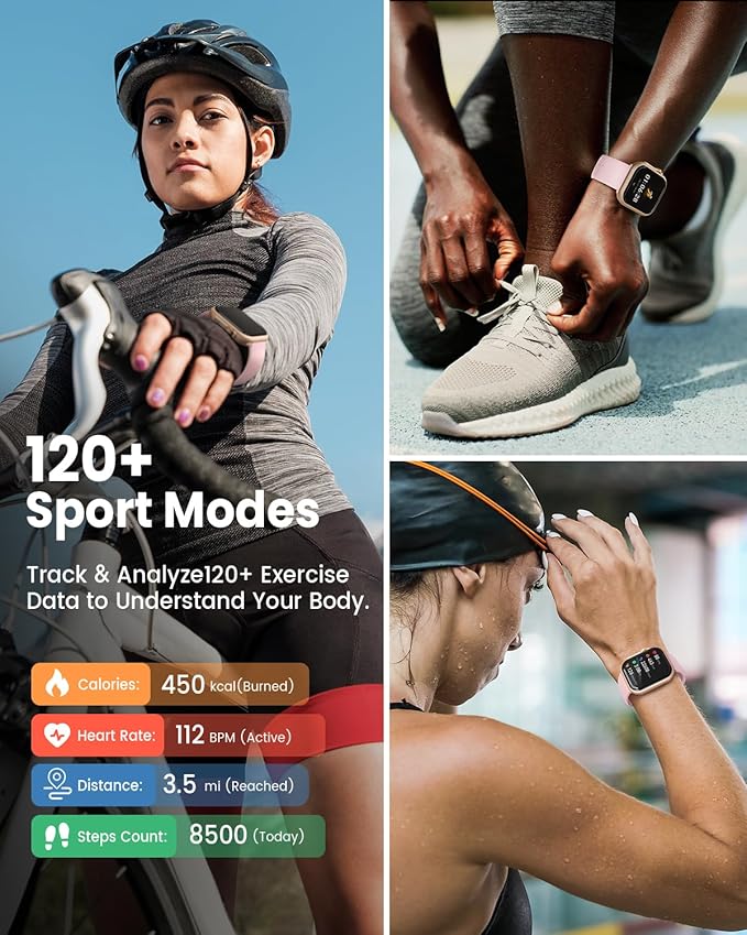Smart Watch for Women for iPhone Android: 1.85"Smartwatch - Image 4