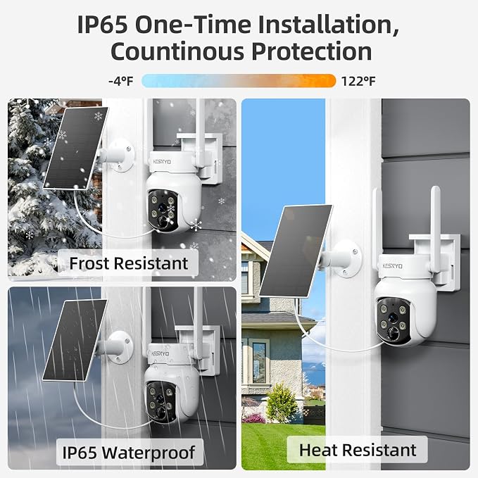 4MP Solar Security Camera, WiFi Camera - Image 8