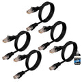 Cat6 Ethernet Cable 6 FT, Snagless Short Cat 6 Patch Cord, RJ45 Pure Copper by Mygatti