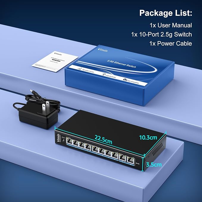 10-Port 10G/2.5G Ethernet Switch - Image 8