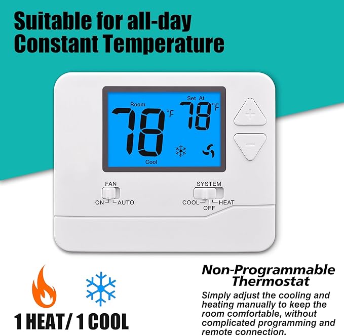 Suuwer Non-Programmable Thermostats - Image 2