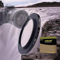 40.5mm Lens to 49mm Camera Lens Adapter, 40.5mm to 49mm Filter Step up Ring by AMOTOK