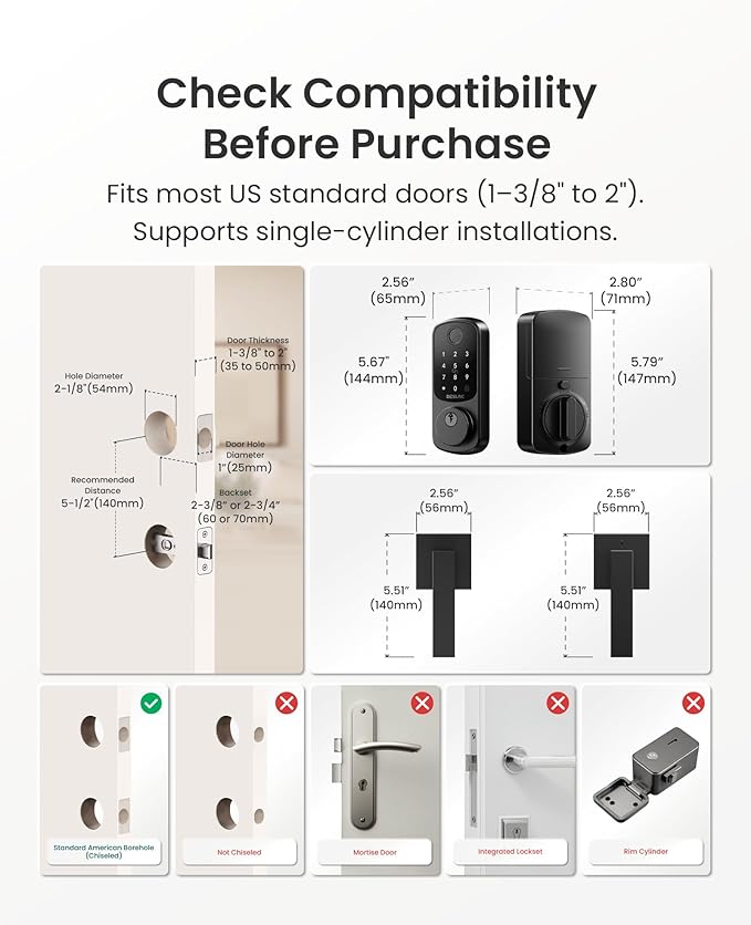 DESLOC B200 Fingerprint Smart Lock - Image 7