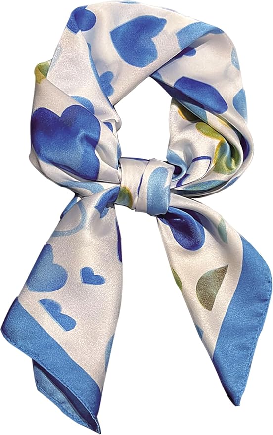 Silky Scarf for Women Lightweight Satin Bandanas Neck Hair Wrap For Sleeping by OnllhNiceScarfForWomen