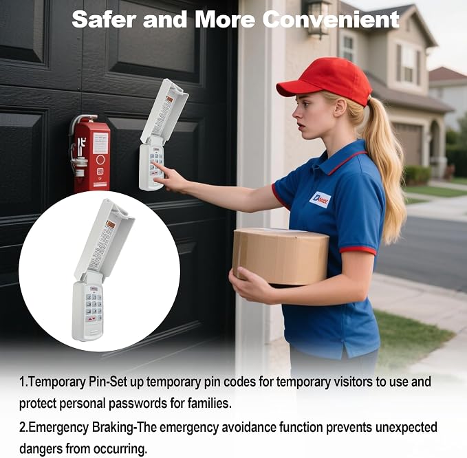 Universal Garage Door Opener Keypad Compatible - Image 3