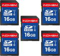 16GB SD Card, 5 Pack SDHC Memory Cards UHS-I U1 Class 10 High-Speed Full HD by elecacc