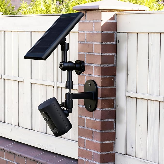 2-in-1 Wall Mount for Ring Solar Panel, Ring Stick Up Cam Battery, Spotlight - Image 5