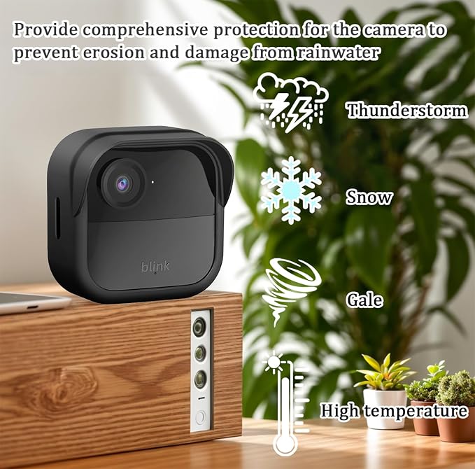 Silicone Case Cover for All-New Blink Outdoor 4，Weatherproof, Anti-Scratch - Image 2