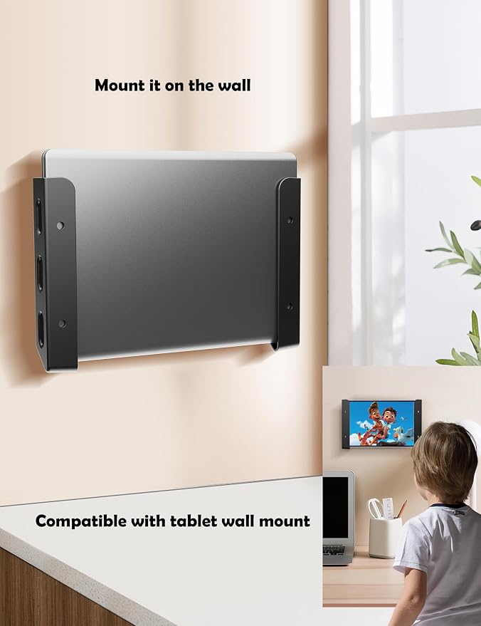 Under Desk Laptop Holder/Wall Mount, Compatible - Image 3
