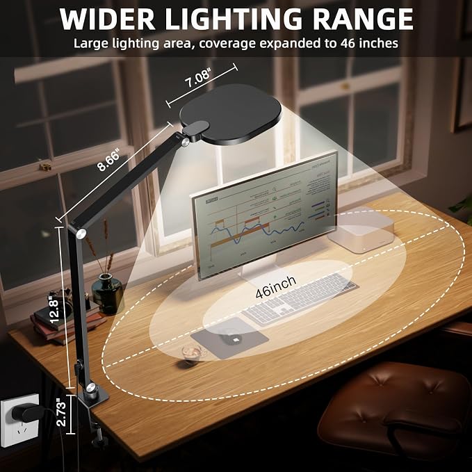 2 Packs Video Conference Light for Computer, 15W LitONES Desk Light for Zoom - Image 6