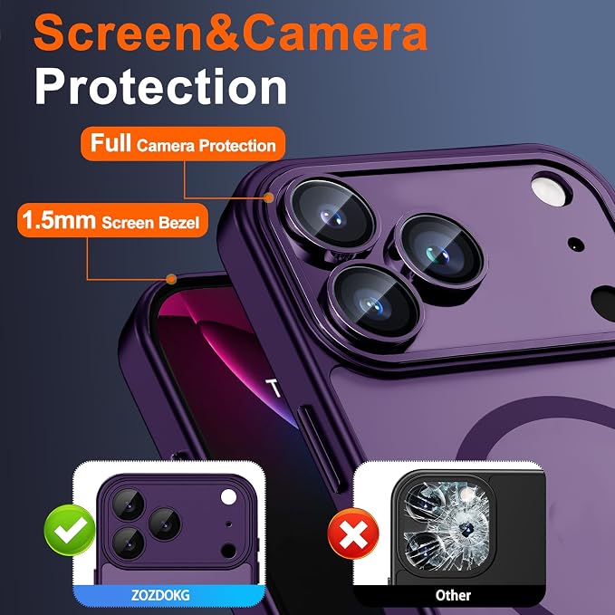 for iPhone 17 Pro Case with Privacy Screen Protector and Camera Protection - Image 6