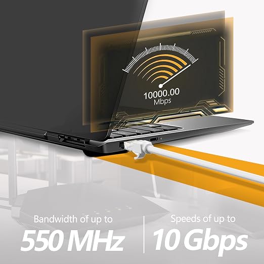 Ethernet Cable 15ft For Cat6/Cat5E, 10Gbps Compatible - Image 3