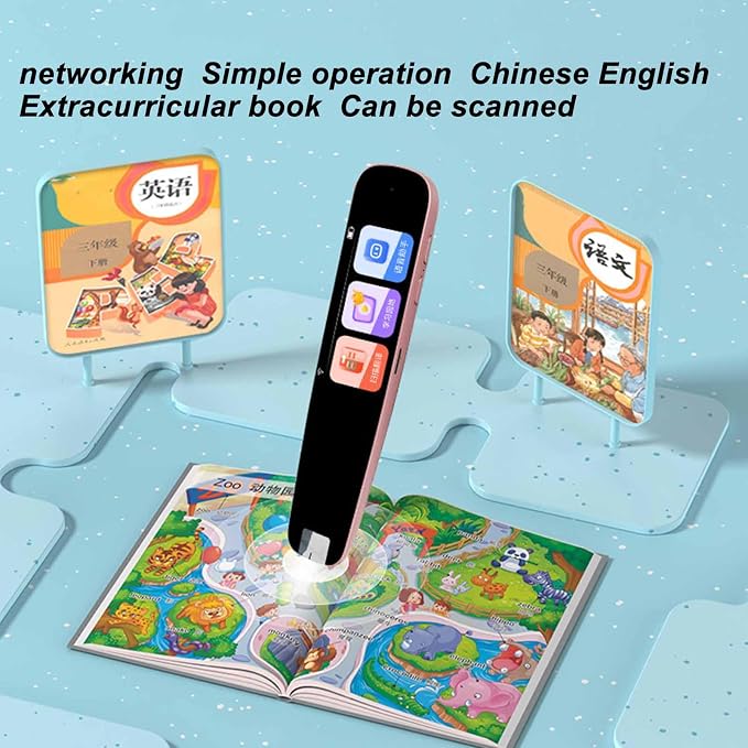 Scan Reader Pen, 64RAM Electronic Dictionary Digital Voice Translator Device - Image 2