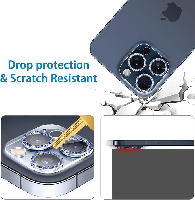 Dengduoduo 3 Pack Tempered Glass Camera Lens Protector - Image 5