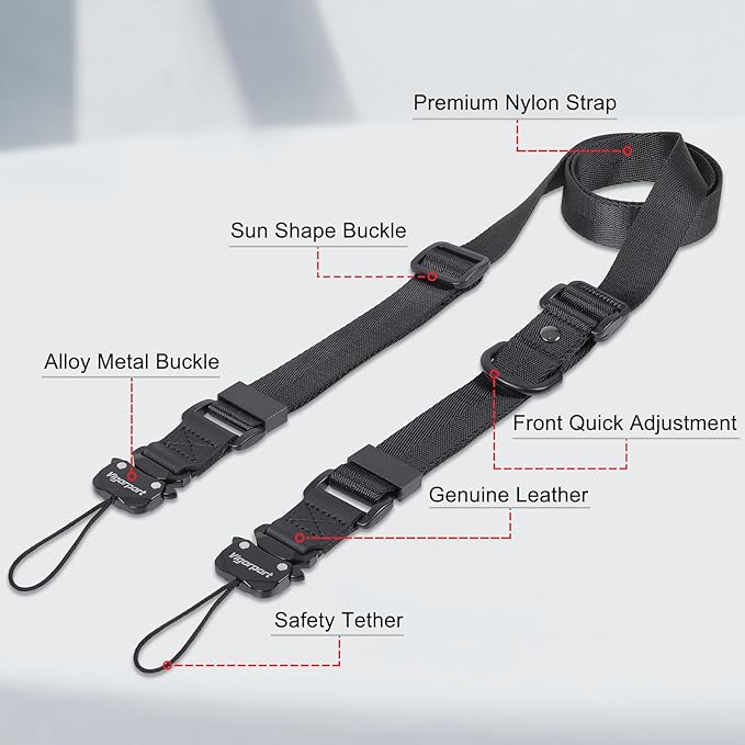 Vigorport Camera Strap, Crossbody Shoulder Strap, Camera Neck Strap - Image 4