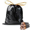 MOPALL Small Drawstring Trash Bag, 4 Gallon Garbage Bags by MOPALL