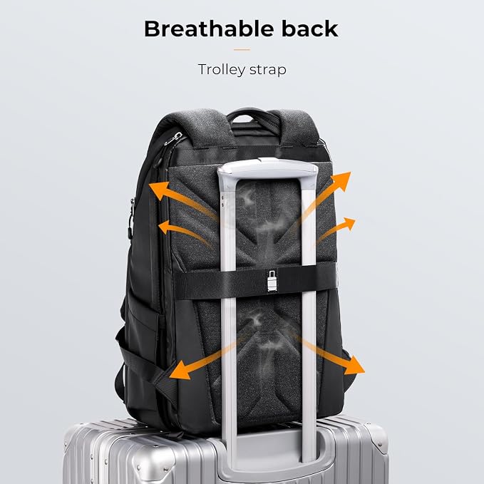 K&F CONCEPT Camera Backpack Hard Shell 20L Photography Camera Bag Hardshell Case - Image 6