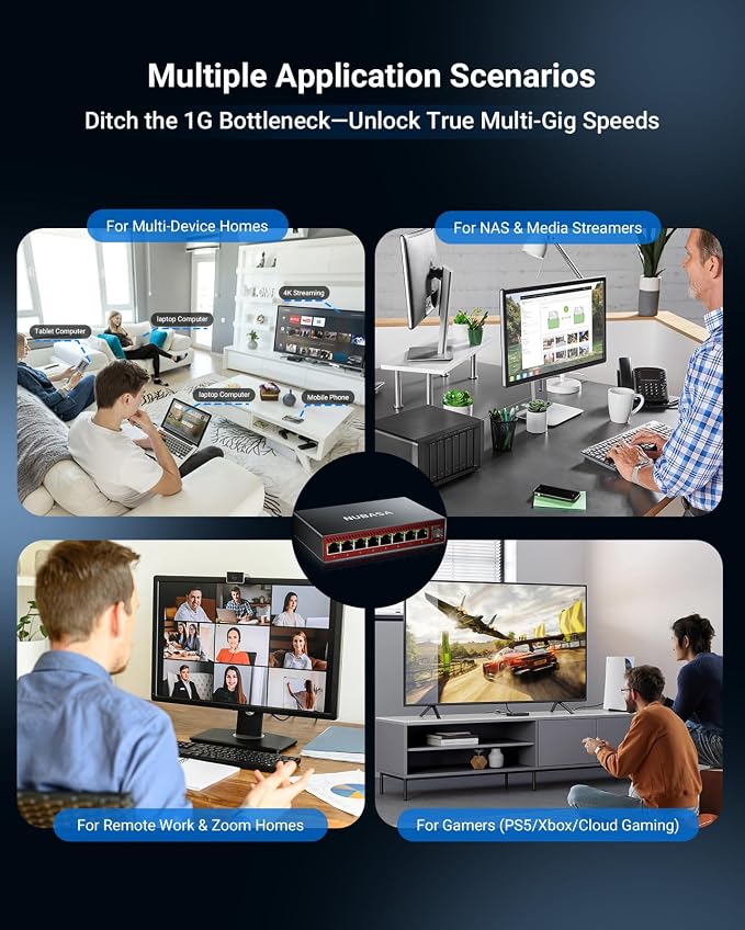 8 Port 2.5Gb Switch Unmanaged - Image 5