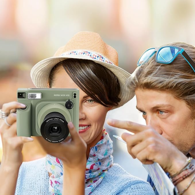 Fujifilm Instax Wide 400 Instant Camera + Camera Case + 4 AA Batteries + Photo - Image 5