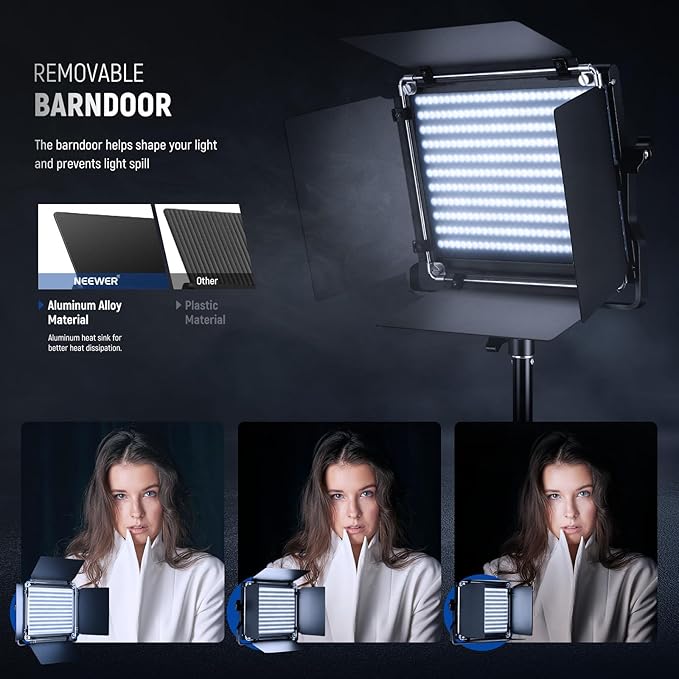 NEEWER Bi Color LED Studio Light - Image 5