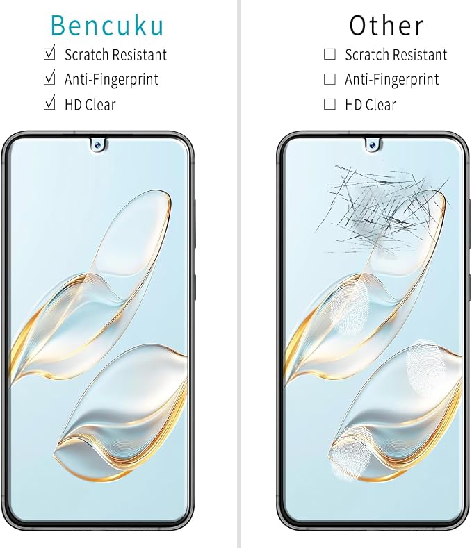 2 Pack Screen Protector for Samsung Galaxy S23 Plus Tempered Glass - Image 2