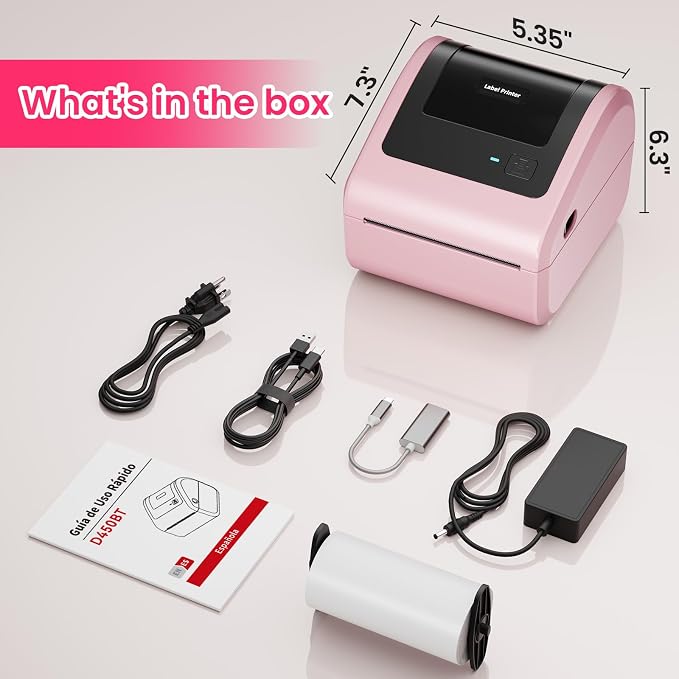 Bluetooth Thermal Label Printer 4x6 - Image 9
