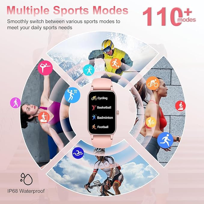 Jugeman Smart Watch for Men Women, 1.57" Smartwatch, 2026 New Fitness Tracker - Image 5