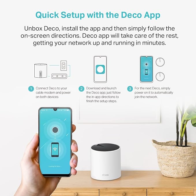TP-Link Deco X55 AX3000 WiFi 6 Mesh System - Image 7