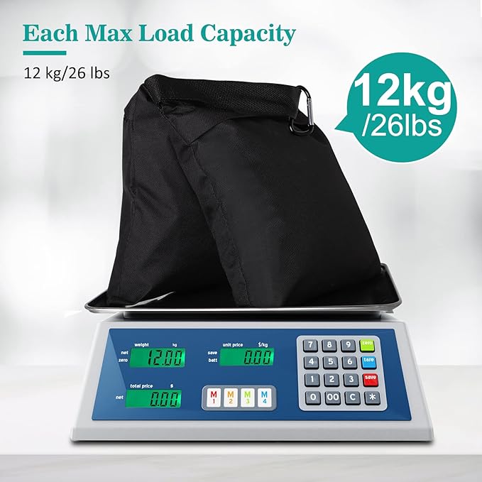 Aimosen 4 Packs Sandbags Weight Bags - Image 4
