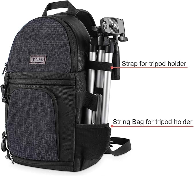 MOSISO Camera Sling Bag, DSLR/SLR/Mirrorless Camera Case Shockproof Photography - Image 3