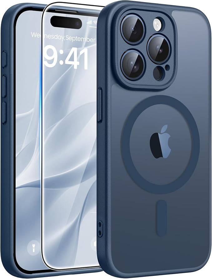 FNTCASE for iPhone 15 Pro Case: Translucent Matte Cases by FNTCASE