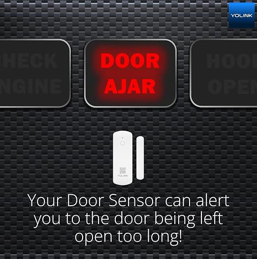 YoLink LoRa Smart Door & Window Sensor: Up to 1/4 Mile Open-Air Range, Door - Image 4