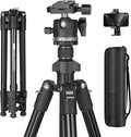 JOILCAN 66" Camera Tripod, Lightweight Travel Tripod by JOILCAN