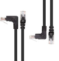 Cable Matters 10Gbps Combo-Pack 90 Degree Cat 6 Ethernet Cable - 10ft by CableMatters