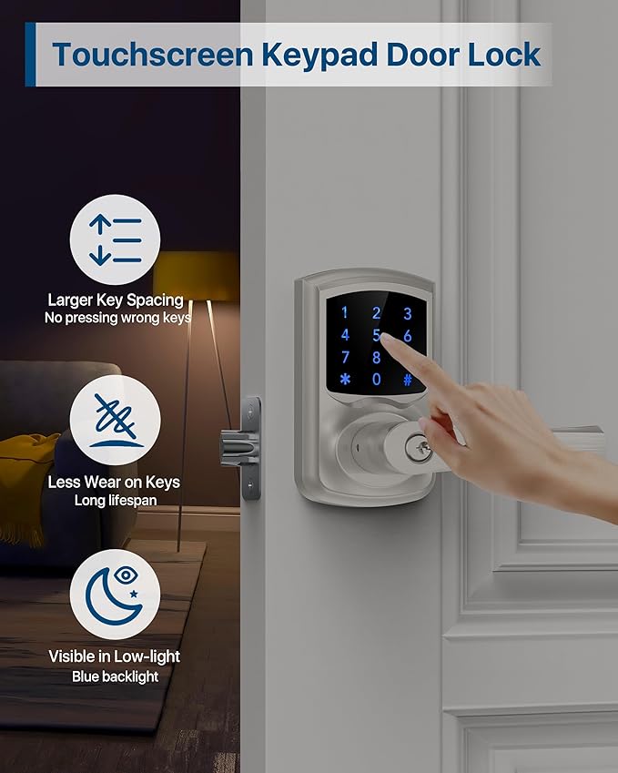 HIDALIFE Keyless Entry Door Lock - Image 4