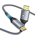 8K Fiber Optic HDMI Cable 6FT, 48Gbps Ultra High Speed Long HDMI 2.1 Cord by Anehmeta