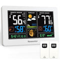 Newentor Weather Station Wireless Indoor Outdoor Thermometer, Color Display by Newentor
