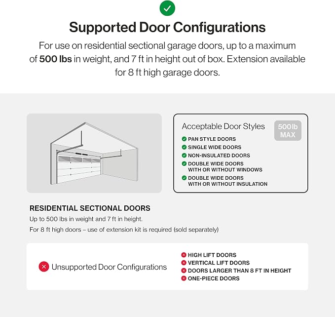 Genie QuietLift Connect – WiFi Smart Garage Door Opener - Image 5