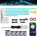 RGB Acrylic Interior Car LED Strip Light by MAODANER